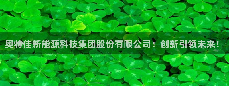 新宝gg佳740005：奥特佳新能源科技